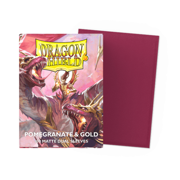 dragon-shield-standard-matte-dual-pomegranate-gold-100-sleeves